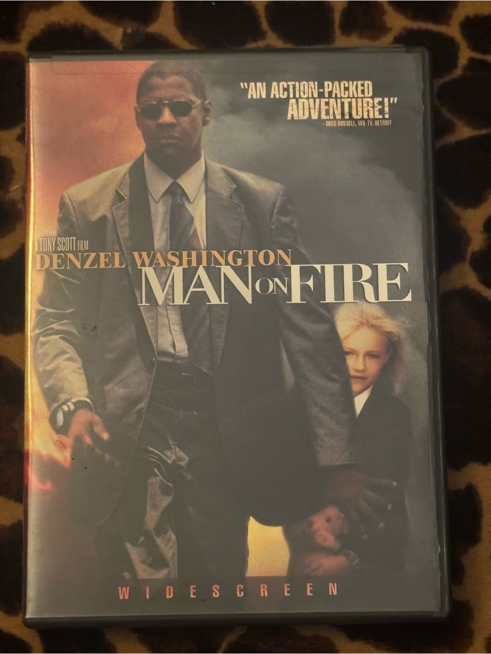 Denzel Washington "Man on Fire" Widescreen DVD